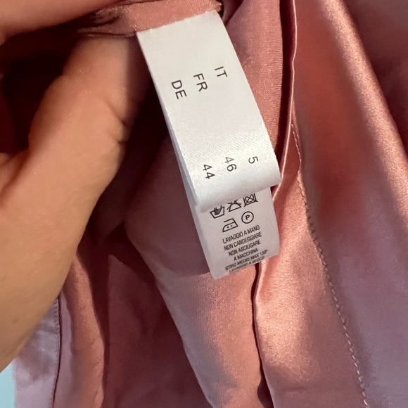 LA Perla Silk Camisole dark pink with spaghetti straps and stretch! NWT - Picture 11 of 12